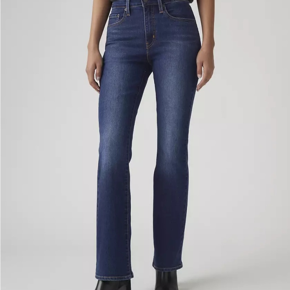 Levi's Women's Boot Cut Jeans in Deep Blue